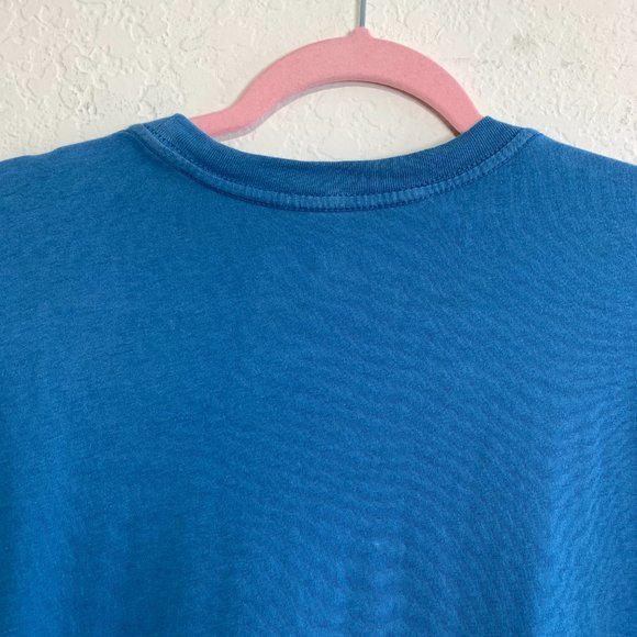 O'Neill Mens Size M Blue Modern Fit Crew Neck Loco Print T-Shirt Cotton - Picture 7 of 10